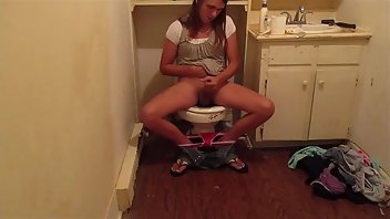 Bathroom Anal Cumshot Cum 