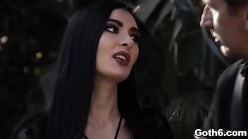 Goth Cumshot Facial Hardcore Outdoor 