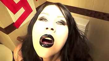 Goth Anal Dildo Masturbation Fisting 