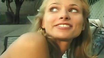 Retro Anal Blonde Ass Fingering 