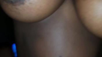 African Black Boobs Blowjob 