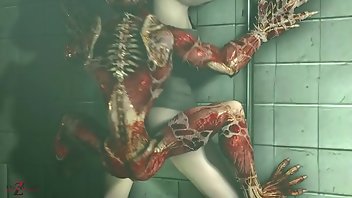 Tentacle Anal Hardcore 3D Creampie 