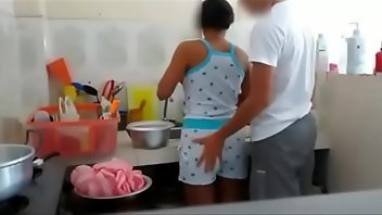 Kitchen Teen Babe Amateur Homemade 