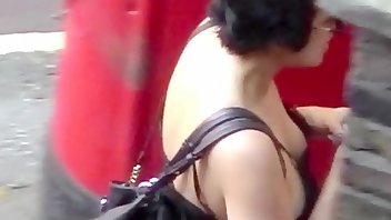 Downblouse Public Voyeur Big Tits Big Boobs 