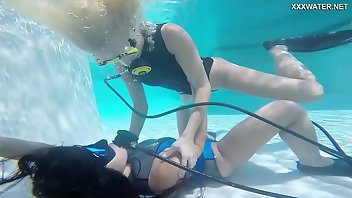 Underwater Bikini Pool 