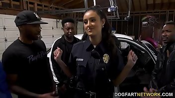 Police Cumshot Facial Teen 