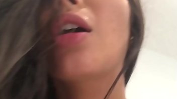 Screaming Blowjob Brunette Doggystyle POV 