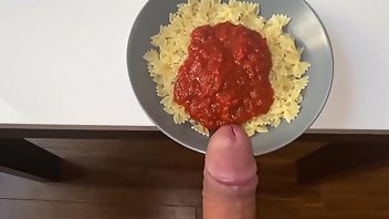 Food Cumshot Cum European Blonde 