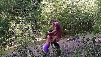 Chilean Outdoor Blowjob Gagging Deepthroat 