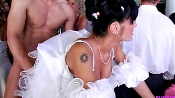 Wedding Cumshot Facial Blowjob 