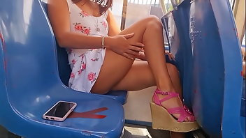 Bus Latina Brunette Fetish 